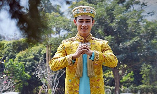 Tien Dat gianh giai phu o ban ket Mister International